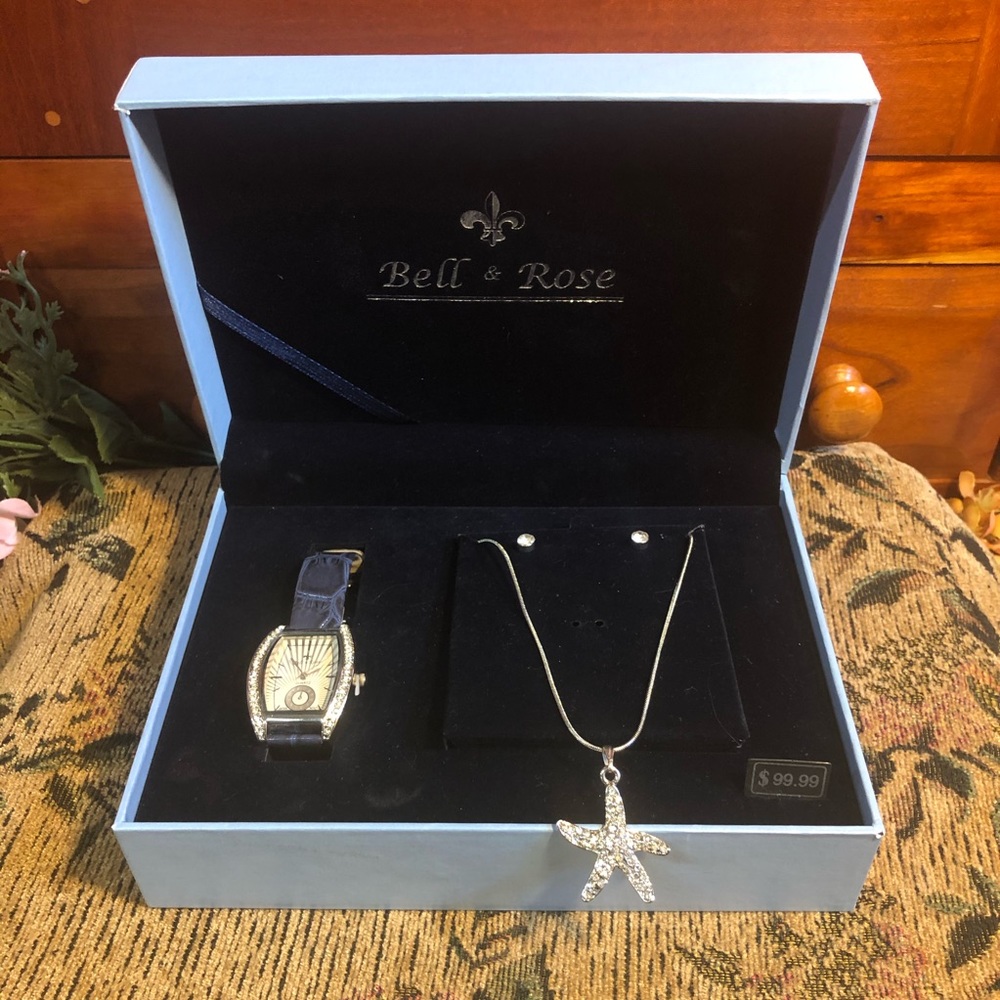 Bell & Rose Jewelry Set